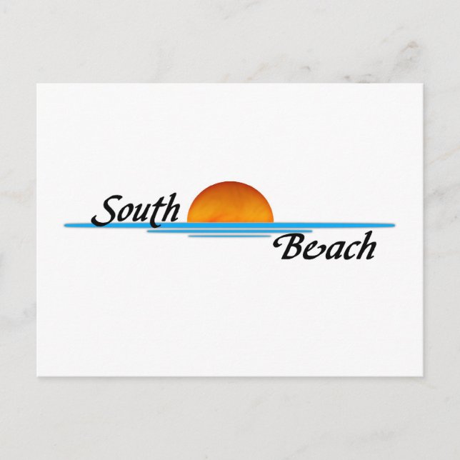 South Beach Vykort (Framsida)