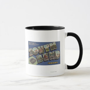 South Bend Indiana - stora brevplatser Mugg