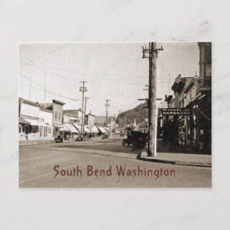 South Bend Washington circa 1925 Vykort