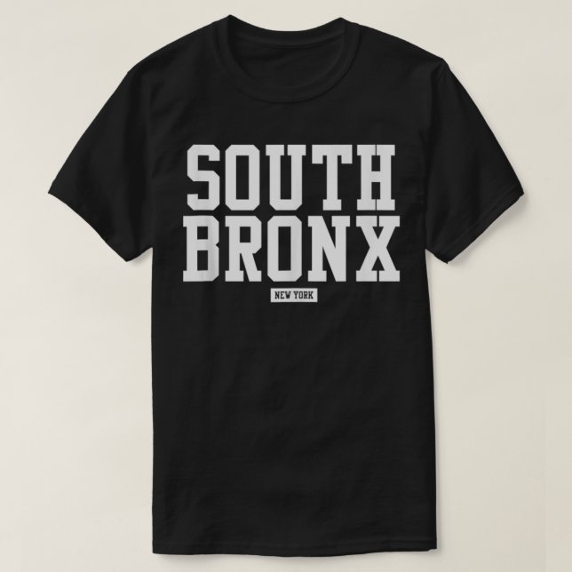 South Bron New York T Shirt (Design framsida)