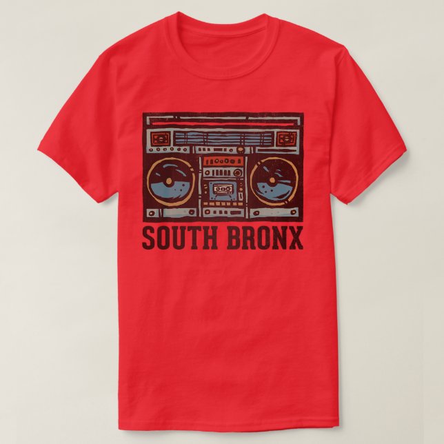 South Bronx T Shirt (Design framsida)