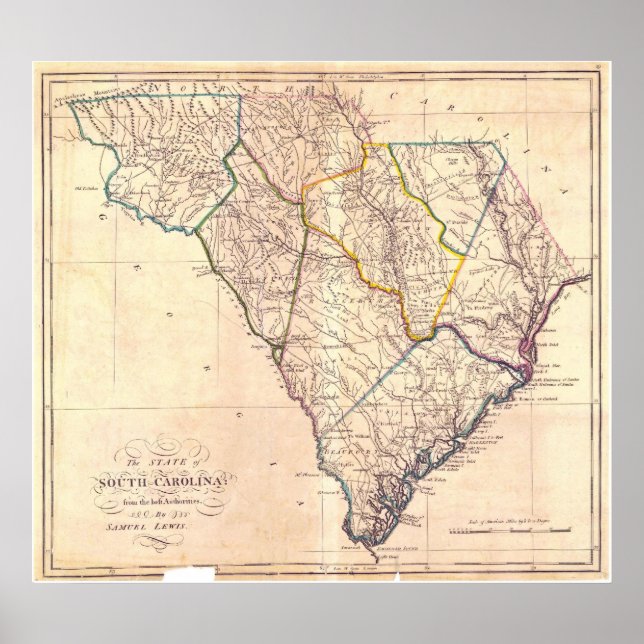 South Carolina: 1818 Poster (Framsidan)