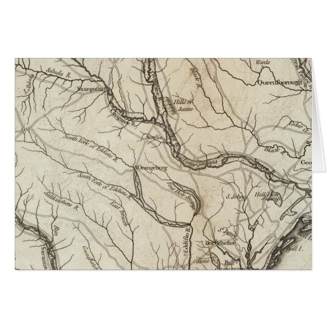 South Carolina 4 Hälsningskort (Framsidan Horizontal)