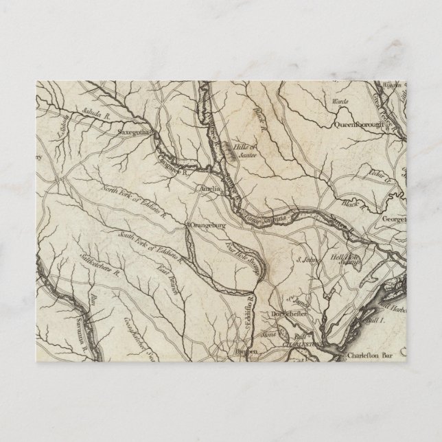 South Carolina 4 Vykort (Framsida)