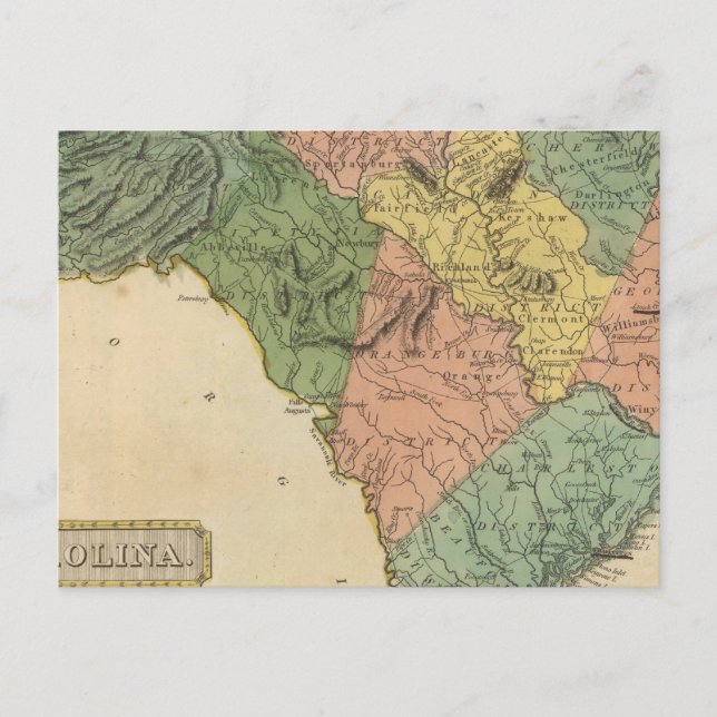 South Carolina 8 Vykort (Framsida)