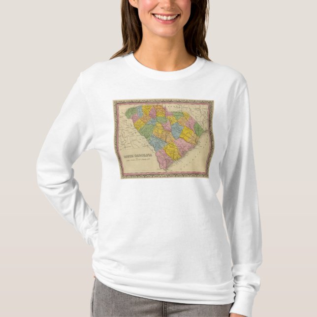 South Carolina 9 T Shirt (Framsida)