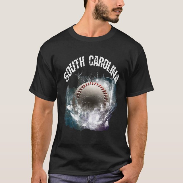 South Carolina Baseball T Shirt (Framsida)
