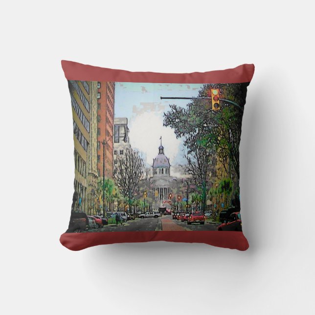 South Carolina Capital Kudde (Framsida)
