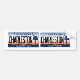 South Carolina Charleston Bildekal