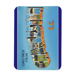 South Carolina Charleston strandmagnet Magnet