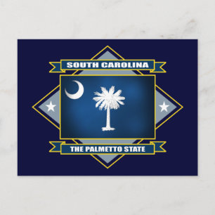 South Carolina Diamond Vykort