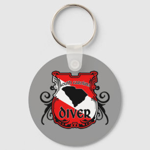 South Carolina Diver Nyckelring