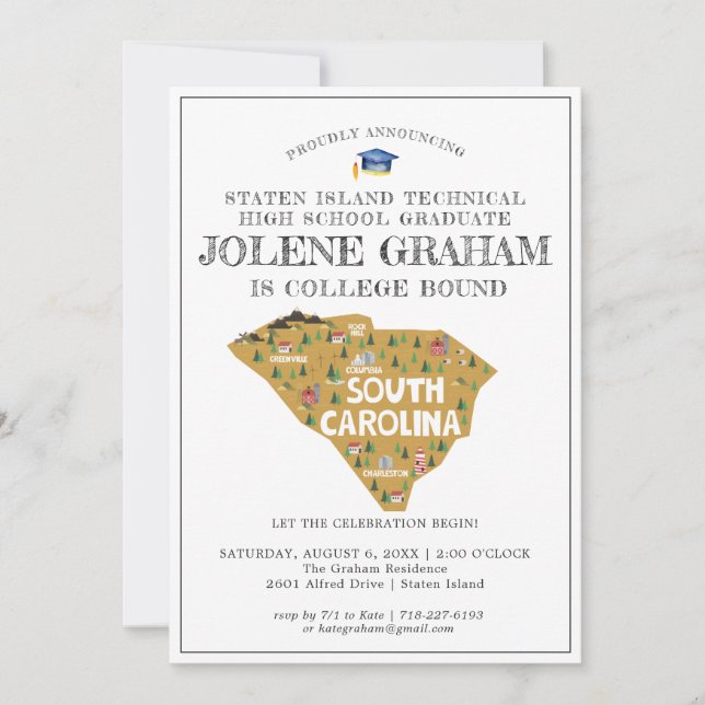 South Carolina | Examen Firande (Framsida)