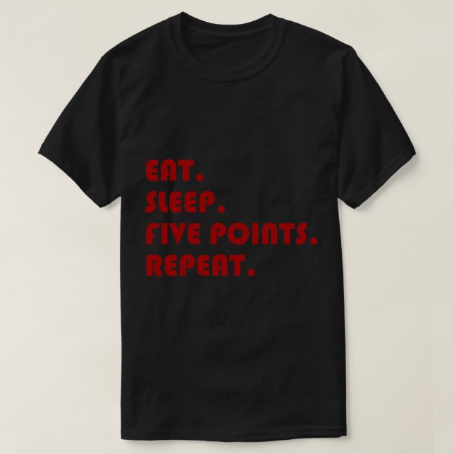 South Carolina Fem poäng T Shirt (Design framsida)