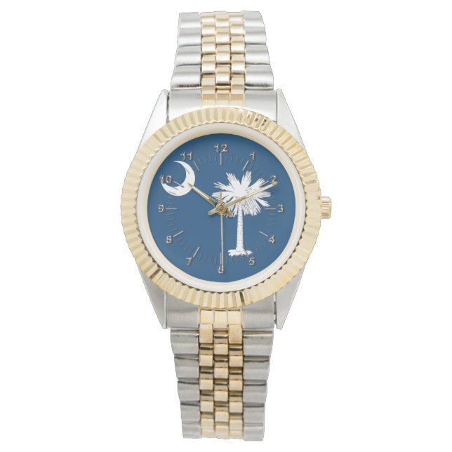 South Carolina flagga Armbandsur (Framsida)