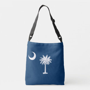 South Carolina Flagga Axelväska