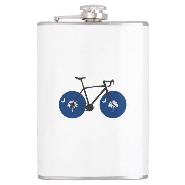 South Carolina Flagga Bicycle Fickplunta (Framsidan)