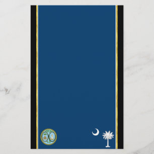 South Carolina flagga Brevpapper