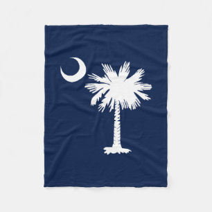 South Carolina Flagga Fleecefilt