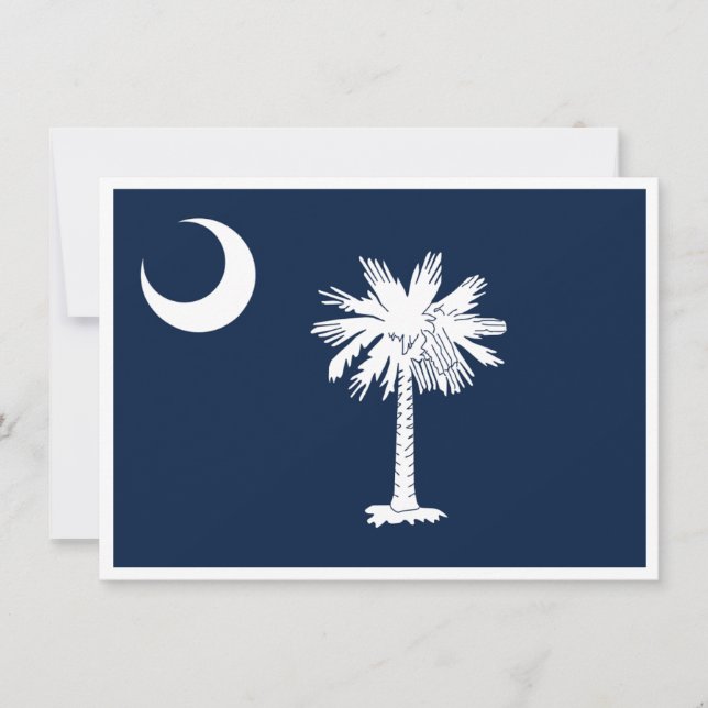 South Carolina Flagga Flytta Announcement (Framsida)