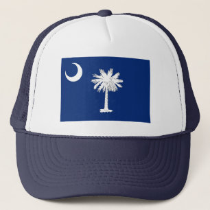South Carolina Flagga Hat Truckerkeps