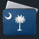South Carolina Flagga Laptop Fodral<br><div class="desc">South Carolina Flagga</div>