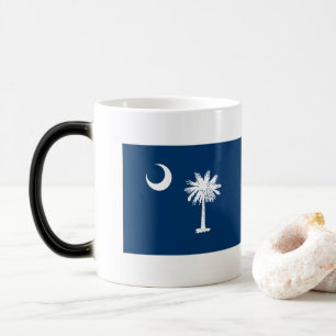 South Carolina Flagga Magisk Mugg