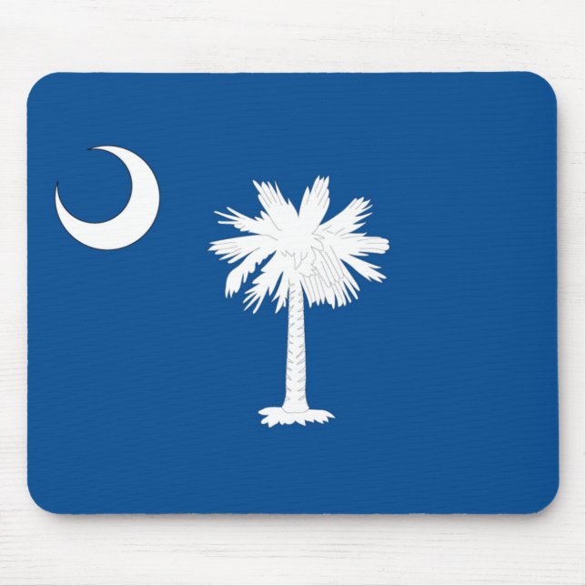 South Carolina flagga Mousepad Musmatta (Framsidan)
