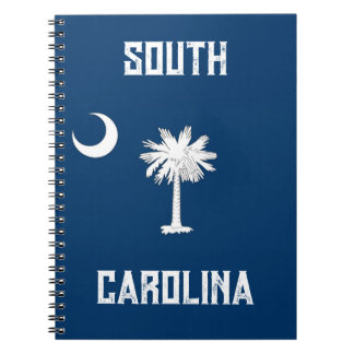 South Carolina Flagga Notebook Anteckningsbok