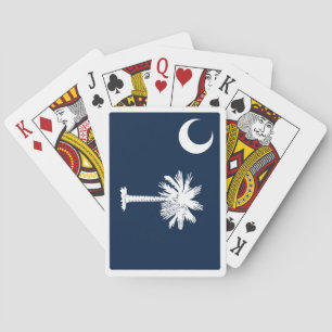 South Carolina Flagga Spelkort