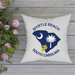 South Carolina Flagga State Flower Gult Jessamine Kudde