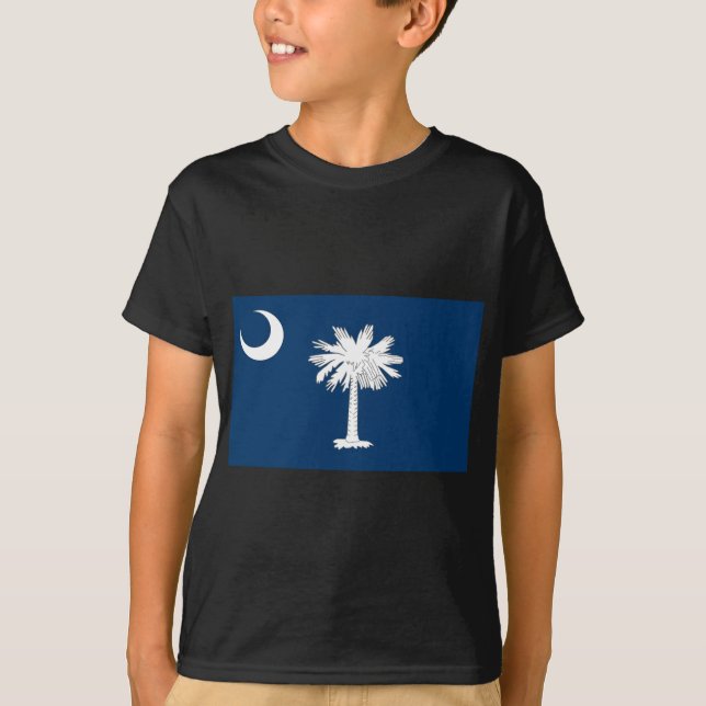 South Carolina Flagga T-shirt (Framsida)