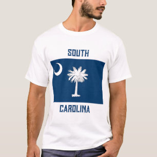 South Carolina Flagga T Shirt