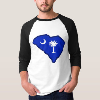 South Carolina Flagga T Shirt