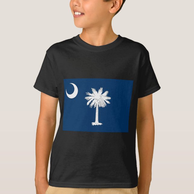 South Carolina flagga Tee (Framsida)