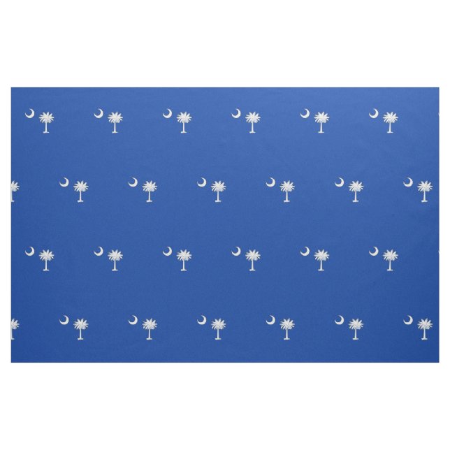 SOUTH CAROLINA FLAGGA TYG (Fat Quarter)