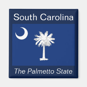 South Carolina flaggamagnet Magnet