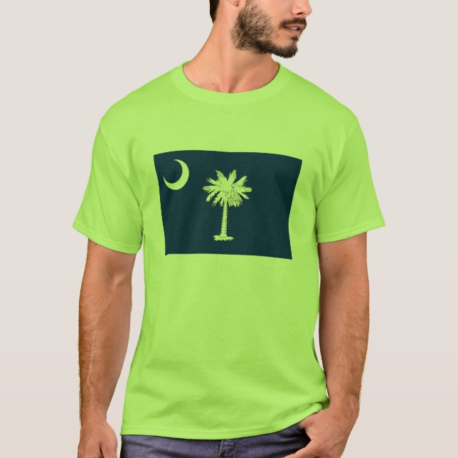 South Carolina flaggaT-tröja Tröja (Framsida)
