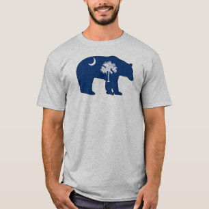 South Carolina Flaggbär T Shirt