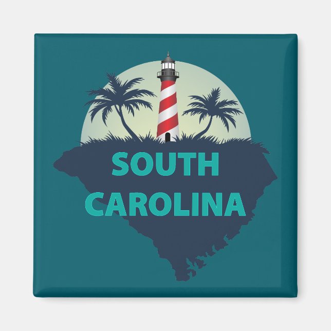 South Carolina, Förenta staterna Magnet (Framsidan)