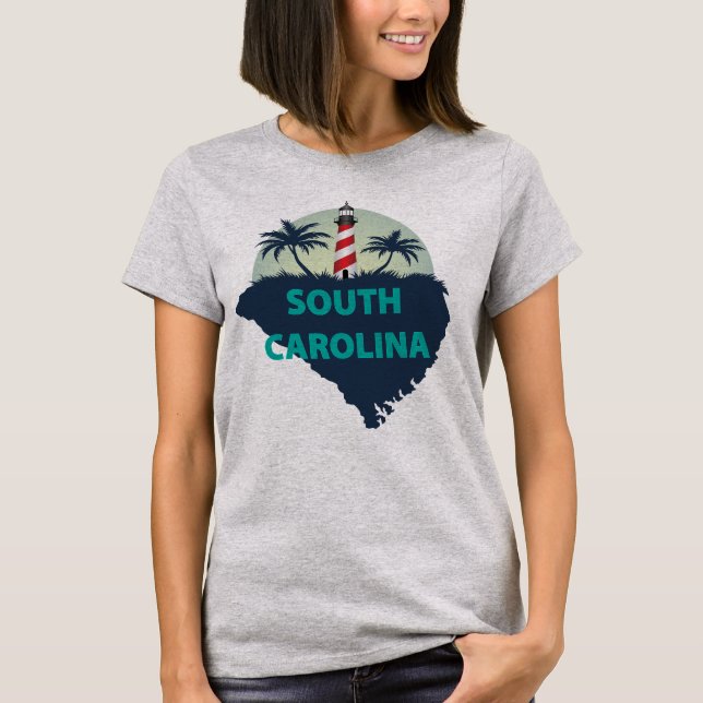 South Carolina, Förenta staterna T Shirt (Framsida)