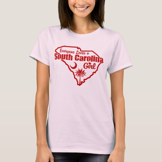 South Carolina Girl Tee (Framsida)