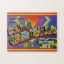 South Carolina Greeting 11x14 Pussel