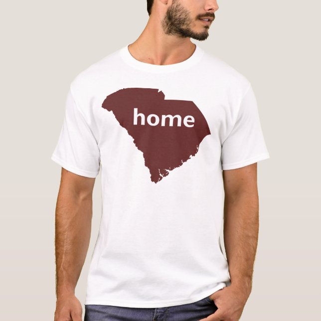 South Carolina hem Tee Shirt (Framsida)