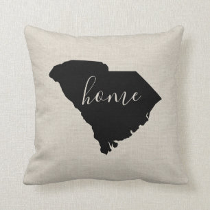 South Carolina Home State Dekorativ kudde