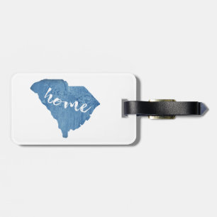 South Carolina Home Wood Grain Bagagebricka