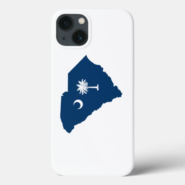 South Carolina i blått och vitt (Baksida)