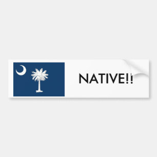 South Carolina inföding Bildekal