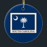South Carolina Julgransprydnad Keramik<br><div class="desc">South Carolina</div>