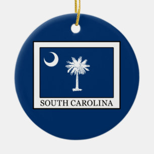 South Carolina Julgransprydnad Keramik